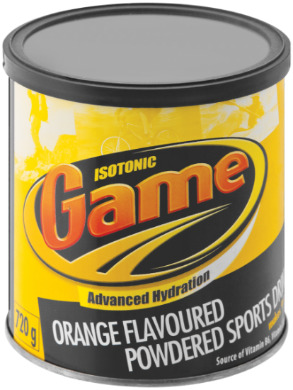 Picture of Game Isotonic Orange Flavoured Powdered Sports Drink 720g